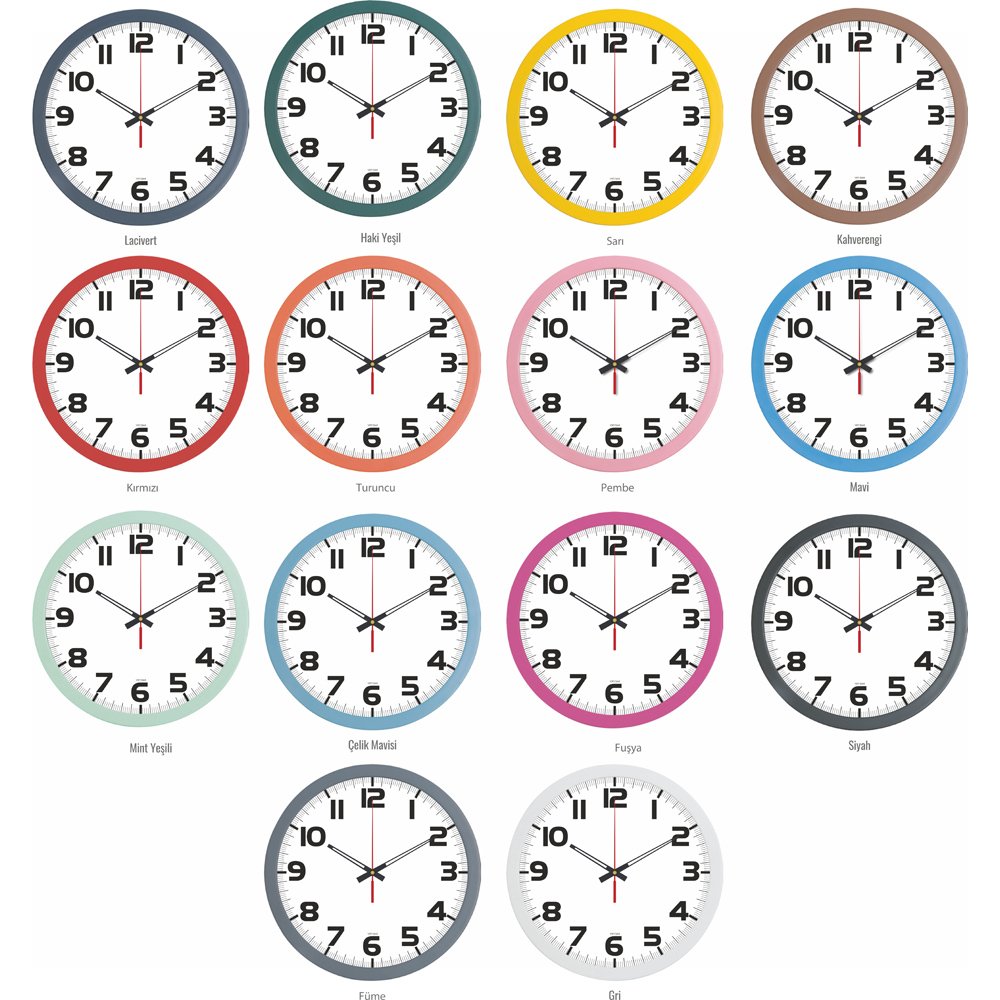 Duvar Saatleri (35 cm)